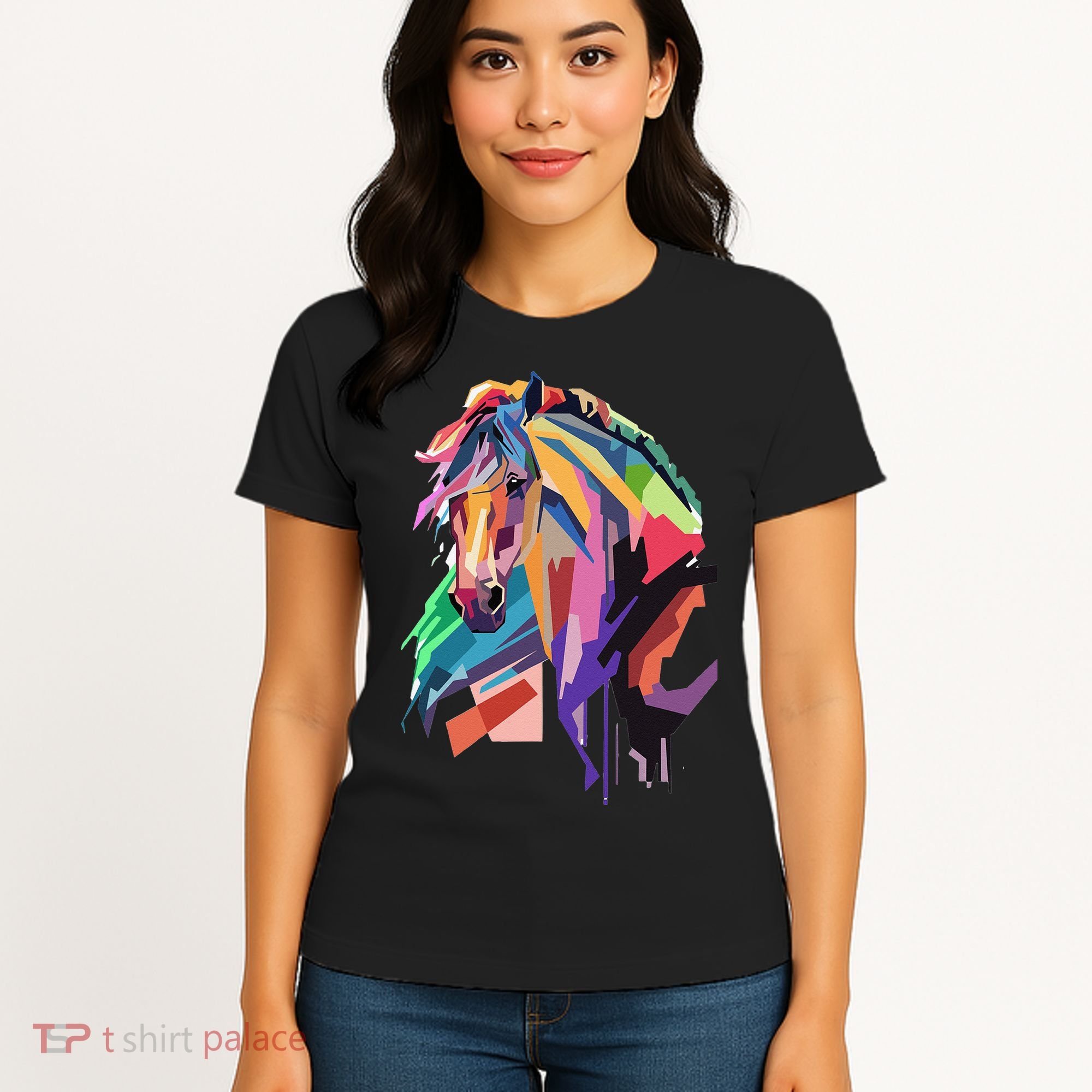 Awesome Horse Horseback Riding Equestrian Lovers Women's T-Shirt