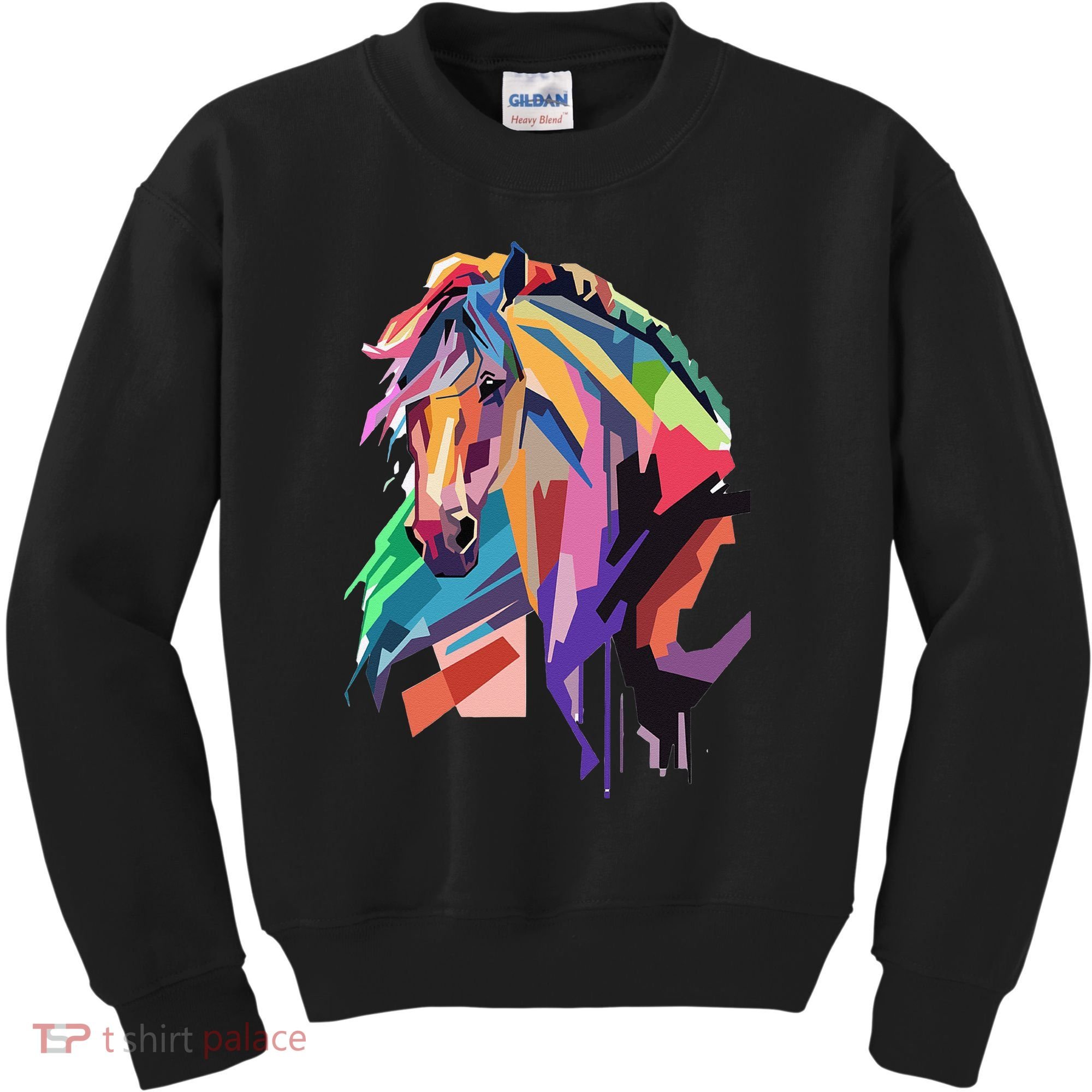 Awesome Horse Horseback Riding Equestrian Lovers Kids Sweatshirt