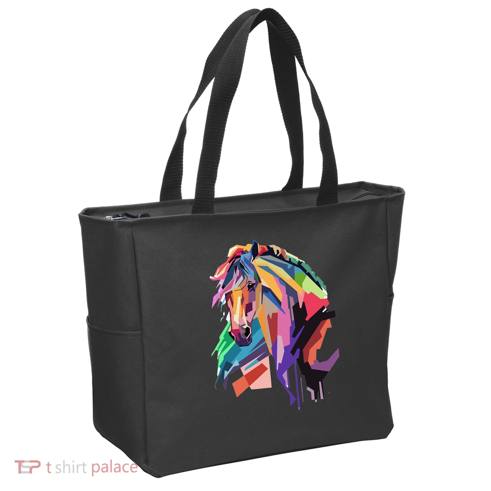 Awesome Horse Horseback Riding Equestrian Lovers Tote Bag