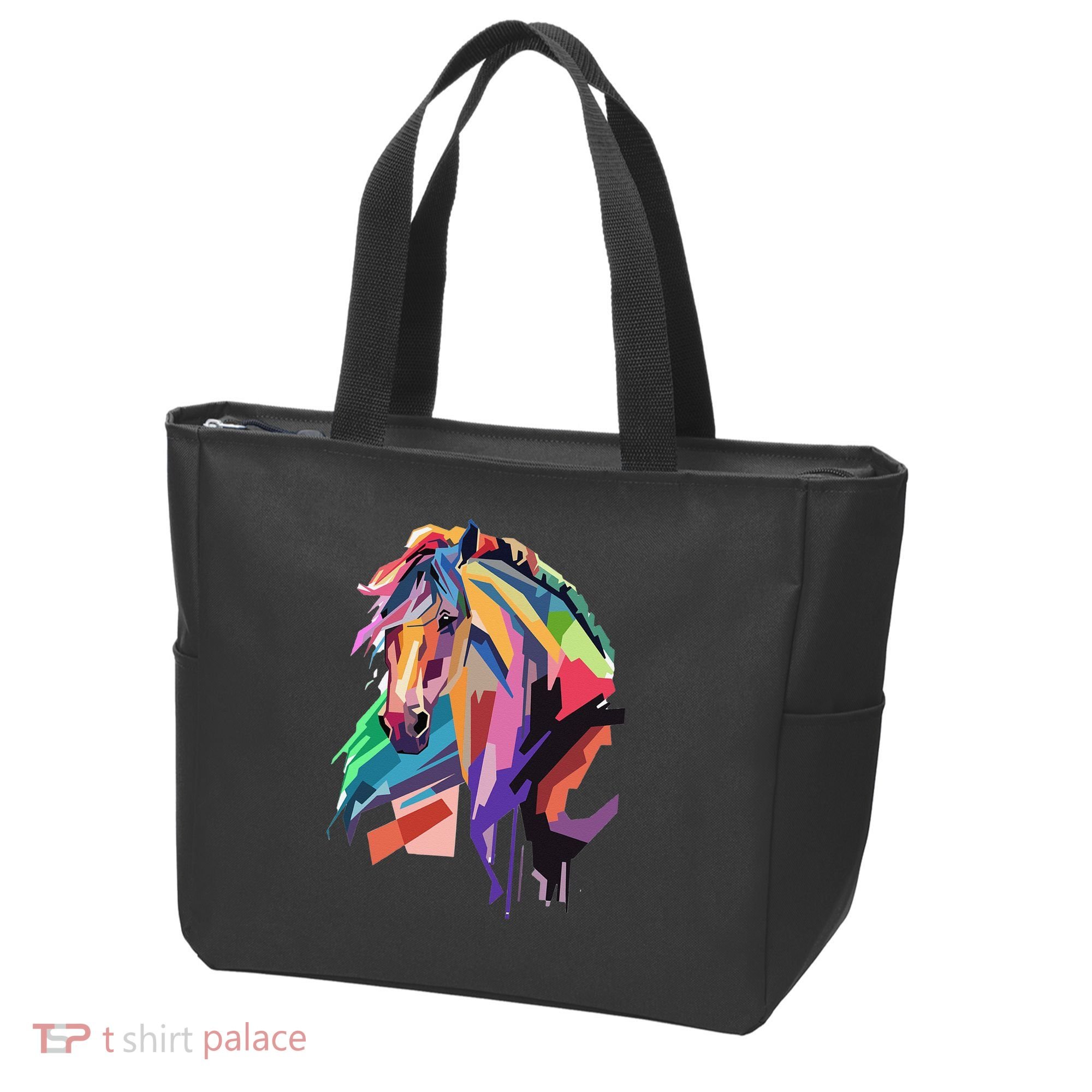Awesome Horse Horseback Riding Equestrian Lovers Tote Bag