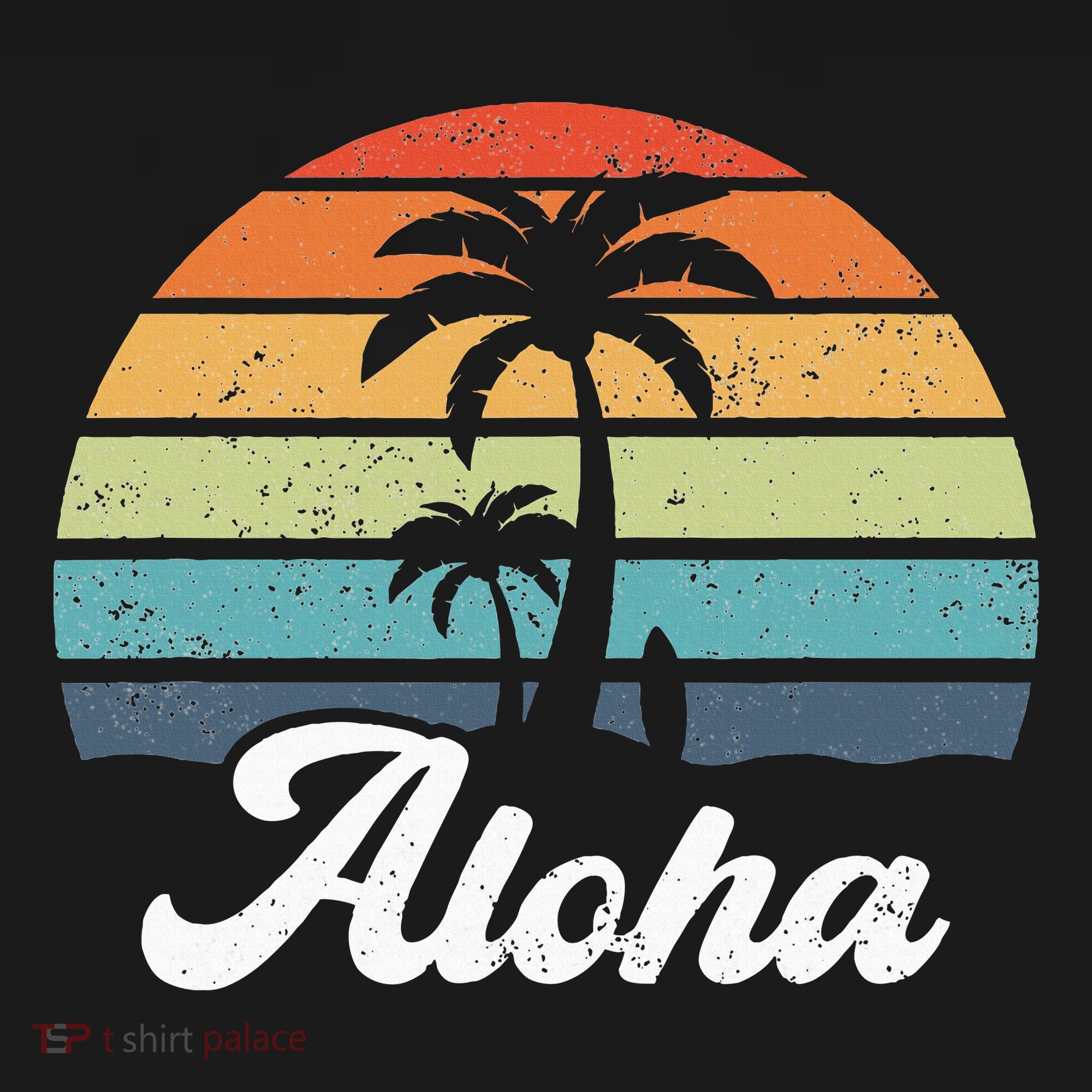 Aloha Hawaii Hawaiian Island Palm Beach Surfboard Surf Apron