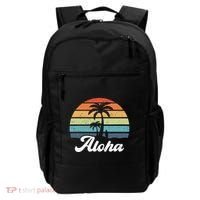 Aloha Hawaii Hawaiian Island Palm Beach Surfboard Surf Backpack thumb 0
