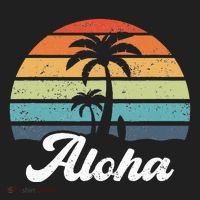 Aloha Hawaii Hawaiian Island Palm Beach Surfboard Surf Tumbler thumb 3