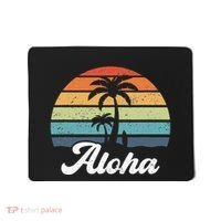 Aloha Hawaii Hawaiian Island Palm Beach Surfboard Surf Mousepad thumb 0