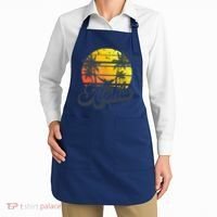 Aloha Hawaii Hawaiian Island Palm Trees Beach Vacation Apron thumb 2