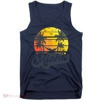 Aloha Hawaii Hawaiian Island Palm Trees Beach Vacation Tank Top thumb 0