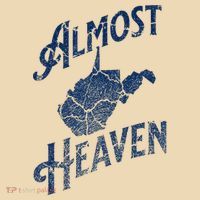 Almost Heaven Home West Virginia Map 304 Wv Tote Bag thumb 4
