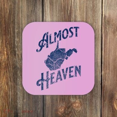 Almost Heaven Home West Virginia Map 304 Wv Coaster