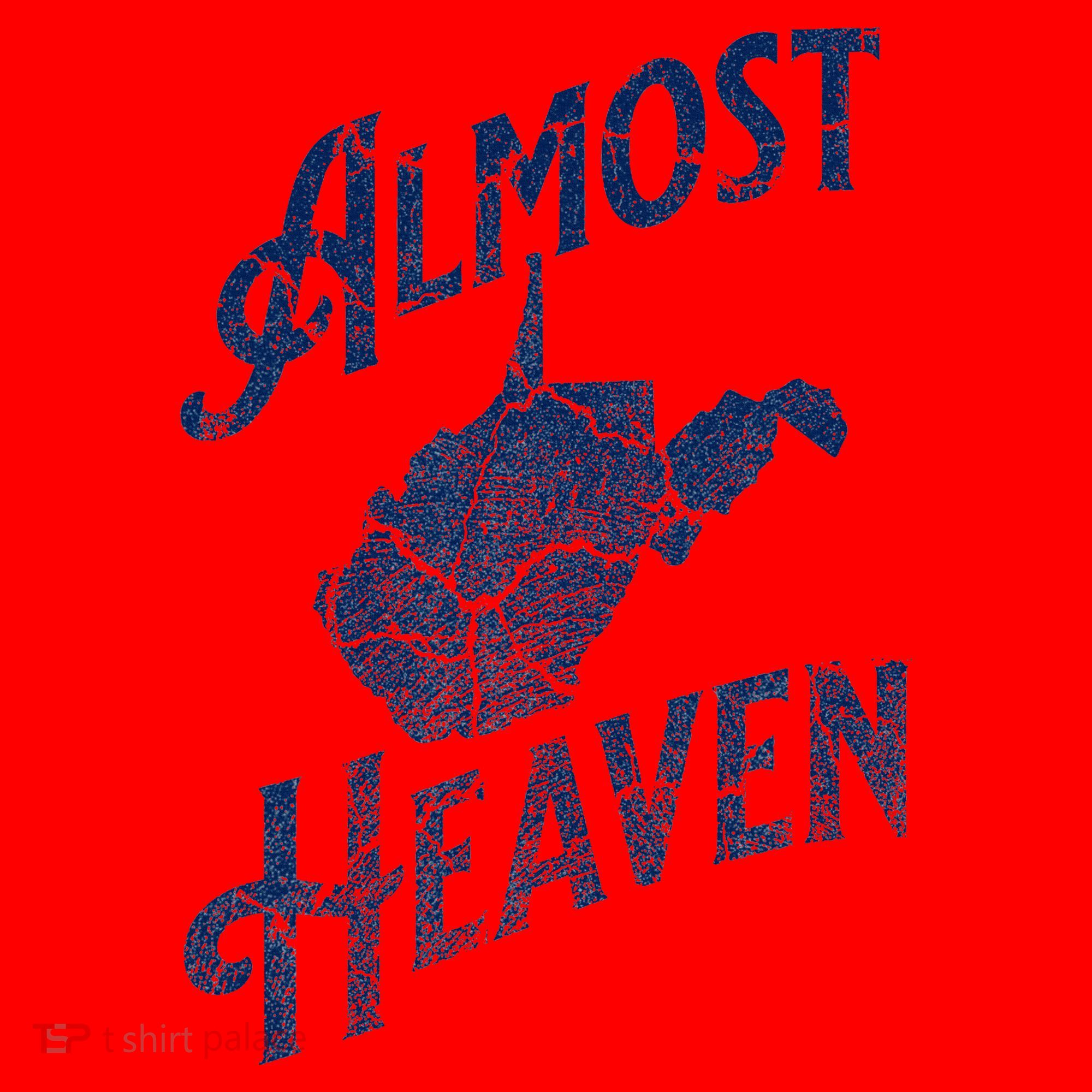 Almost Heaven Home West Virginia Map 304 Wv Santa Hat