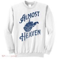 Almost Heaven Home West Virginia Map 304 Wv Sweatshirt thumb 0