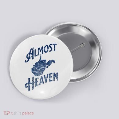 Almost Heaven Home West Virginia Map 304 Wv Button