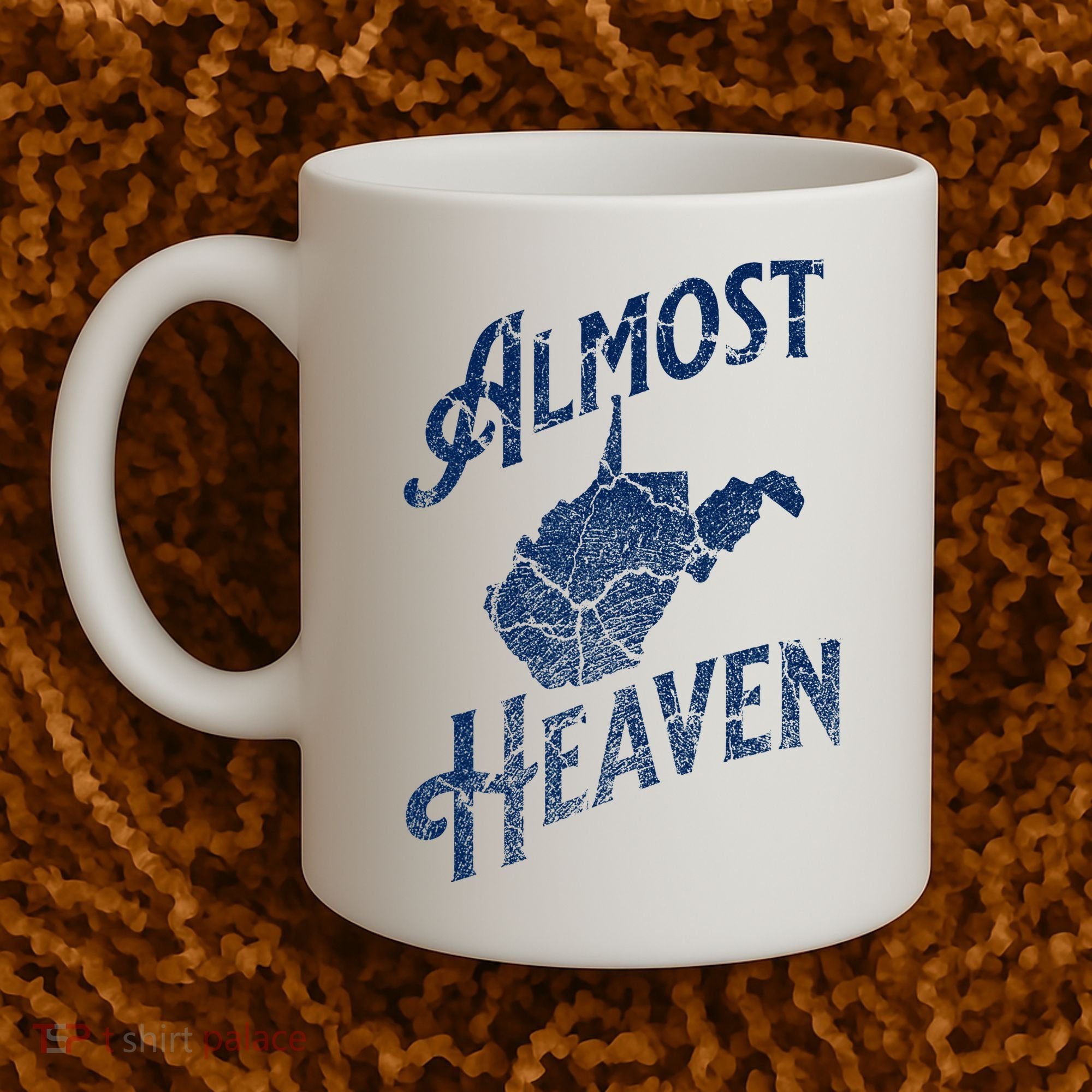 Almost Heaven Home West Virginia Map 304 Wv Coffee Mug