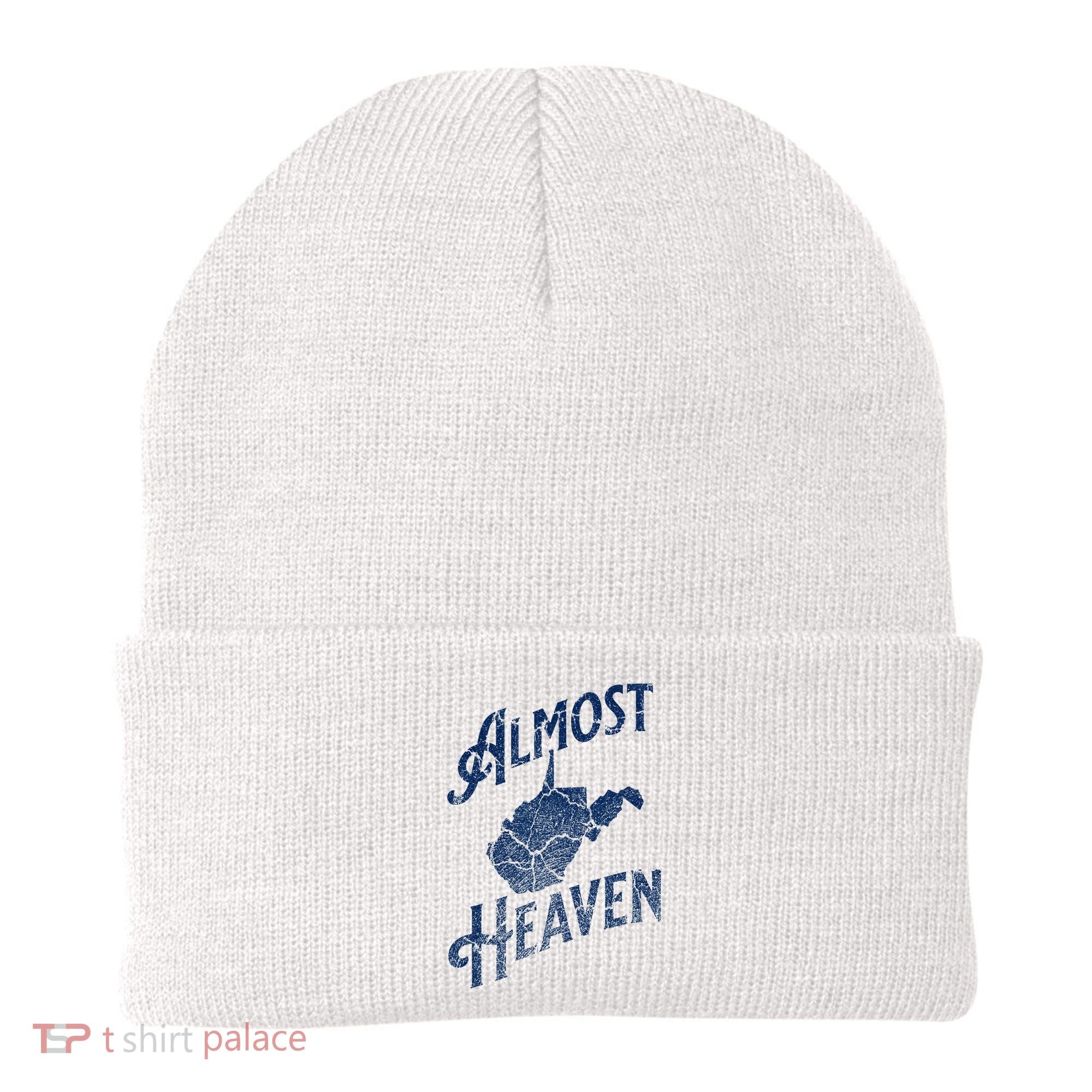 Almost Heaven Home West Virginia Map 304 Wv Beanie