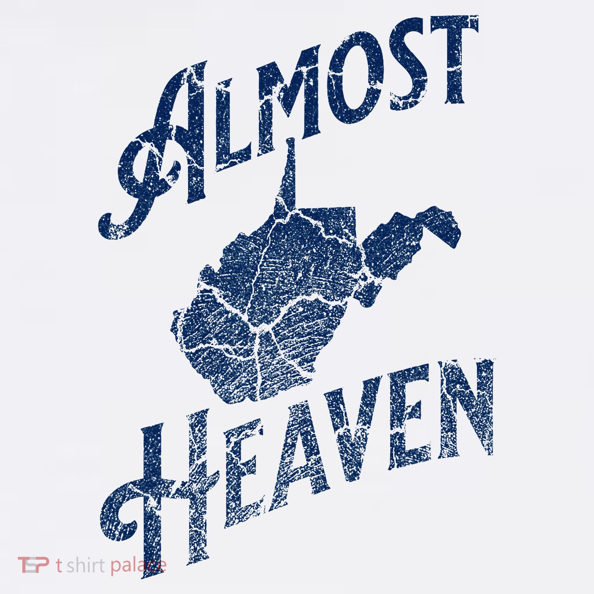 Almost Heaven Home West Virginia Map 304 Wv Mousepad