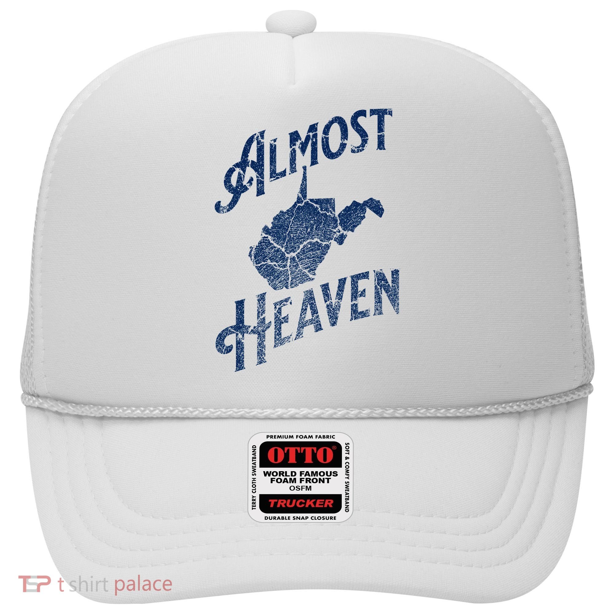 Almost Heaven Home West Virginia Map 304 Wv Hat