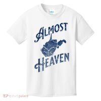 Almost Heaven Home West Virginia Map 304 Wv Kids T-Shirt thumb 0