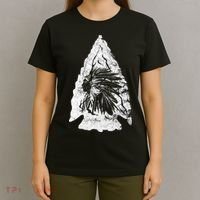 Arrowhead Hunter Indian Chief Relic Hunting Native American T-Shirt thumb 4