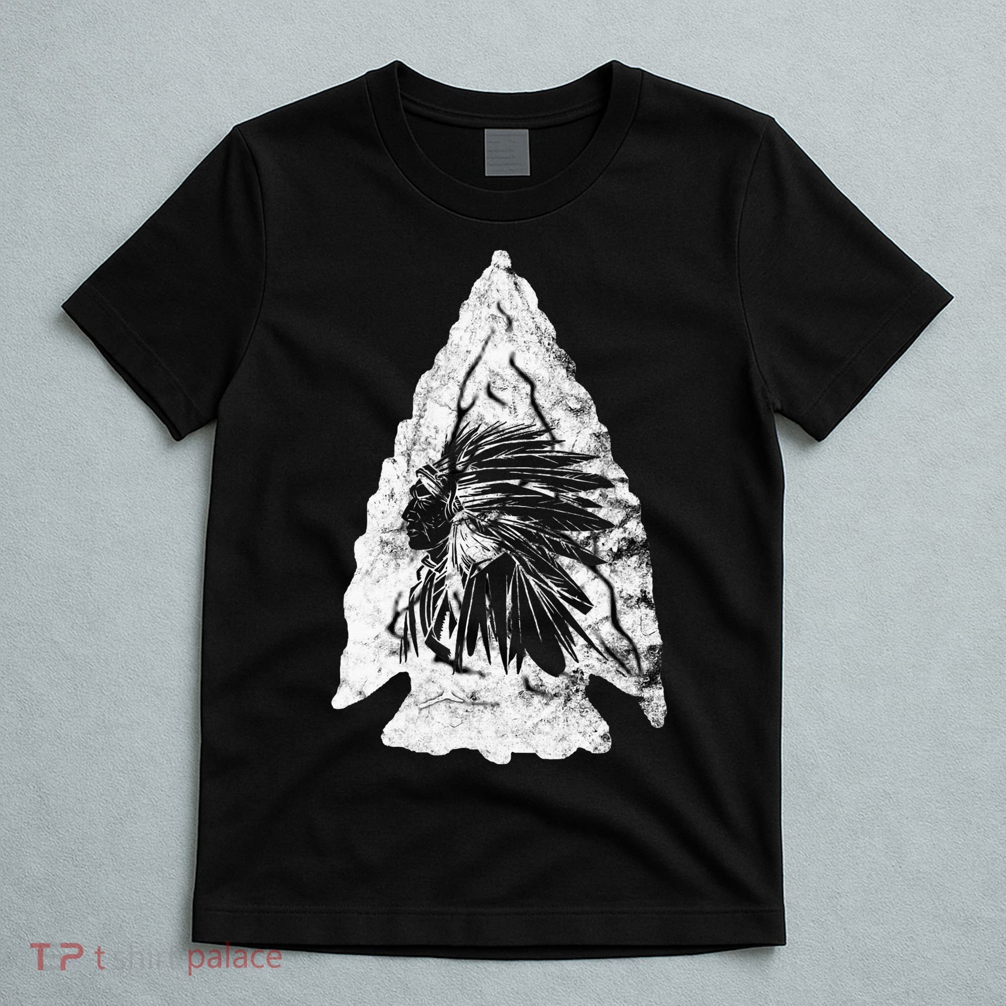 Arrowhead Hunter Indian Chief Relic Hunting Native American T-Shirt