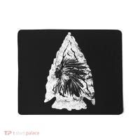 Arrowhead Hunter Indian Chief Relic Hunting Native American Mousepad thumb 0