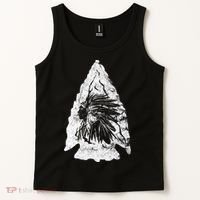 Arrowhead Hunter Indian Chief Relic Hunting Native American Tank Top thumb 2