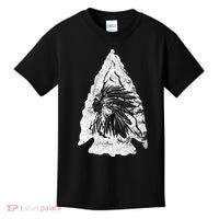 Arrowhead Hunter Indian Chief Relic Hunting Native American Kids T-Shirt thumb 0