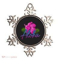 Aloha Hawaiian Islands Hawaii Surf Hibiscus Flower Surfer Cool Gift Ornament thumb 0