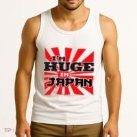 Asian Humor IM Huge In Japan Nerd Tank Top thumb 3