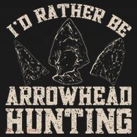 Arrowhead Hunter ID Rather Be Arrowhead Hunting Apron thumb 3