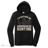 Arrowhead Hunter ID Rather Be Arrowhead Hunting Women's Hoodie thumb 0