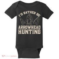 Arrowhead Hunter ID Rather Be Arrowhead Hunting Baby Bodysuit thumb 0