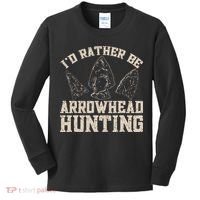 Arrowhead Hunter ID Rather Be Arrowhead Hunting Kids Long Sleeve Shirt thumb 0