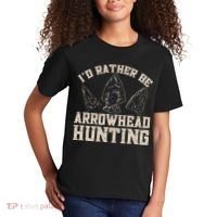 Arrowhead Hunter ID Rather Be Arrowhead Hunting Kids T-Shirt thumb 2