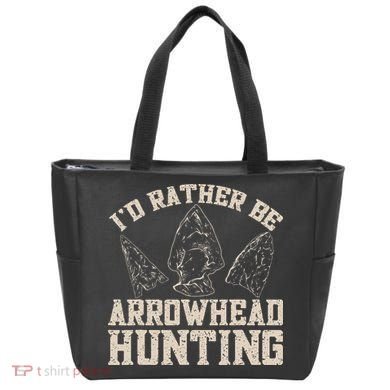Arrowhead Hunter ID Rather Be Arrowhead Hunting Tote Bag