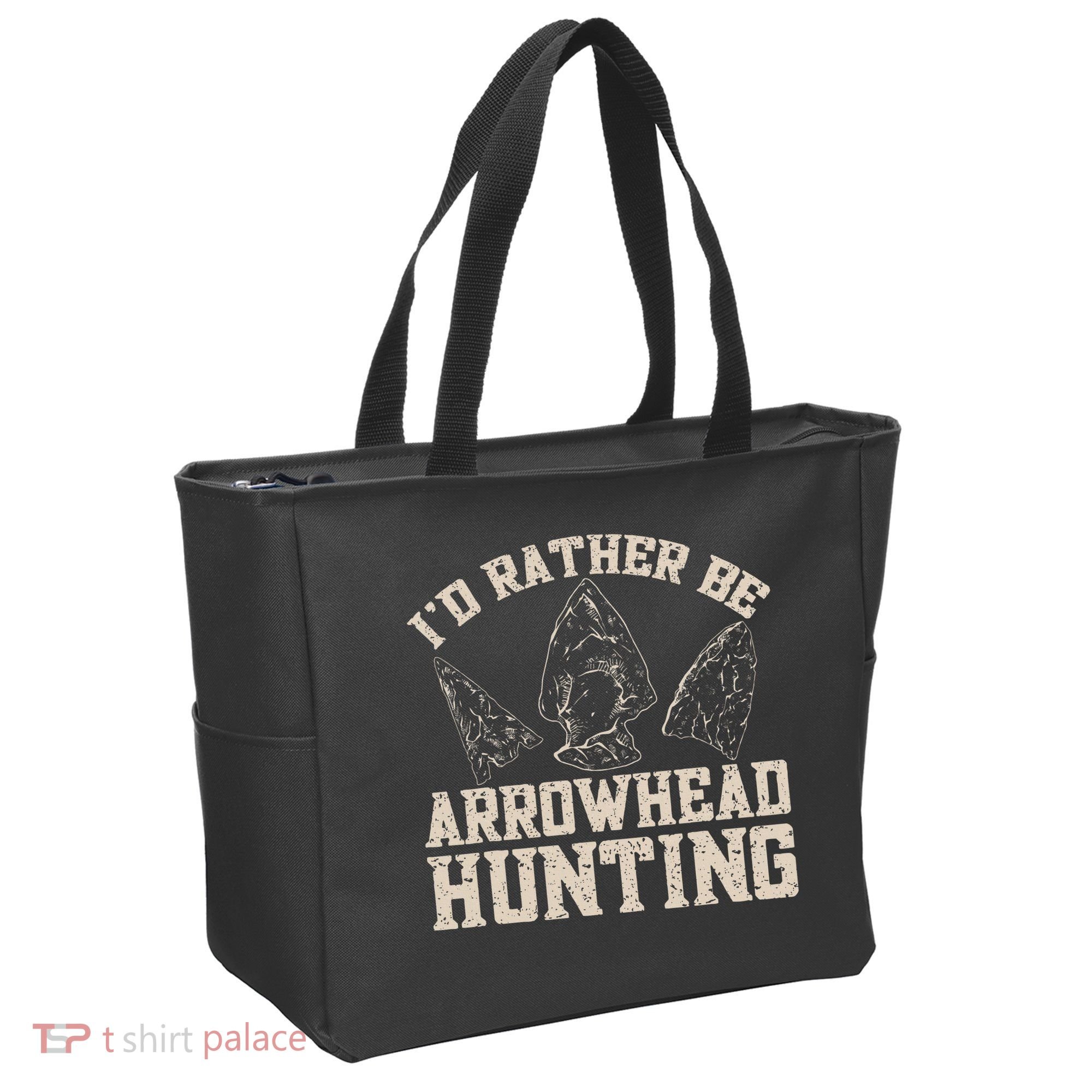 Arrowhead Hunter ID Rather Be Arrowhead Hunting Tote Bag