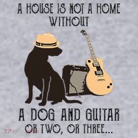 A House Is Not A Home Without A Dog And Guitar Or Two Women's Sweatshirt thumb 2