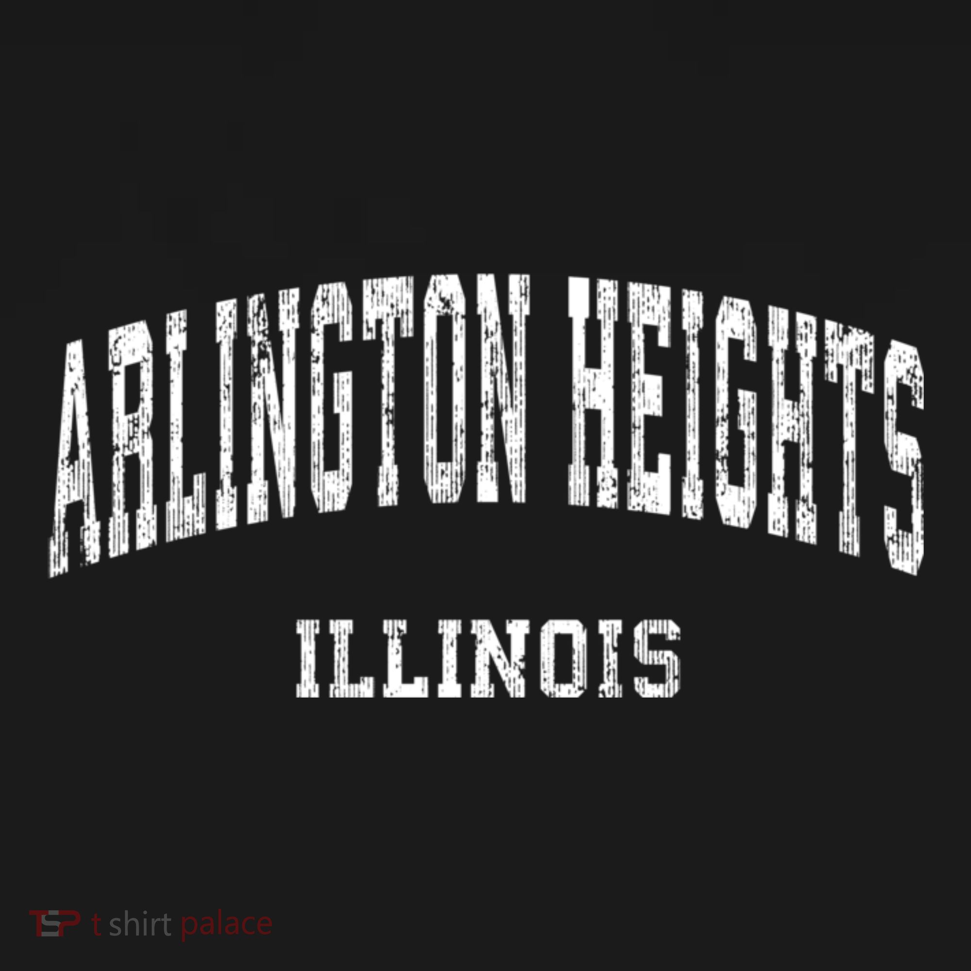 Arlington Heights Illinois Il Vintage Varsity Sports T-Shirt