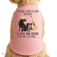 A House Is Not A Home Without A Dog And Guitar Or Two Doggie Tank thumb 0