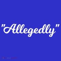 Allegedly Humor Lawyer Quote Funny Attorney Law School Gift Pom Pom 12in Knit Beanie thumb 2