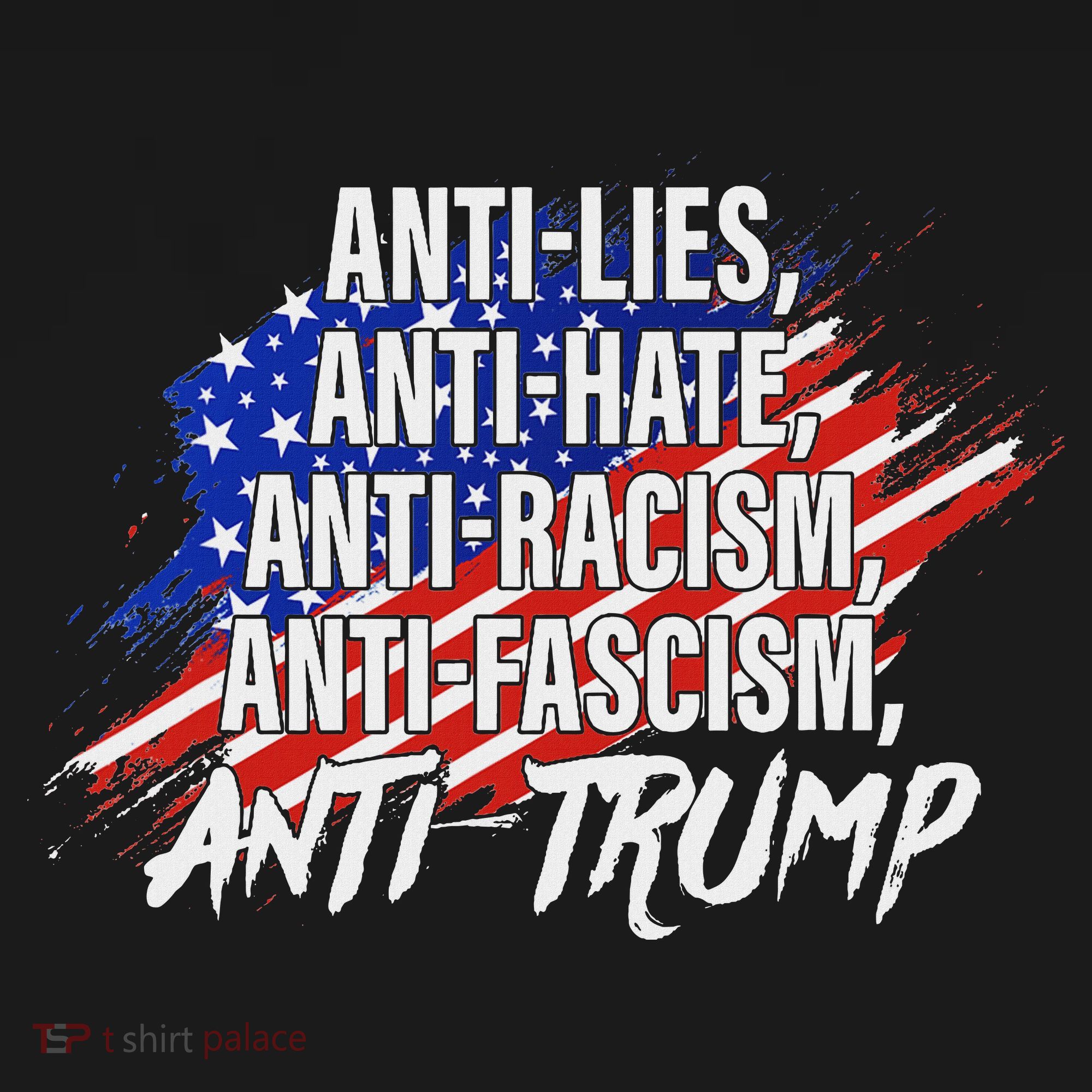 Anti Hate Lies Racism Fascism Resist Protest Trump Rally Women's Hoodie