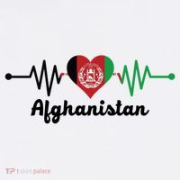 Afghanistan Heart Love Pulse Flag Support Kids Sweatshirt thumb 2