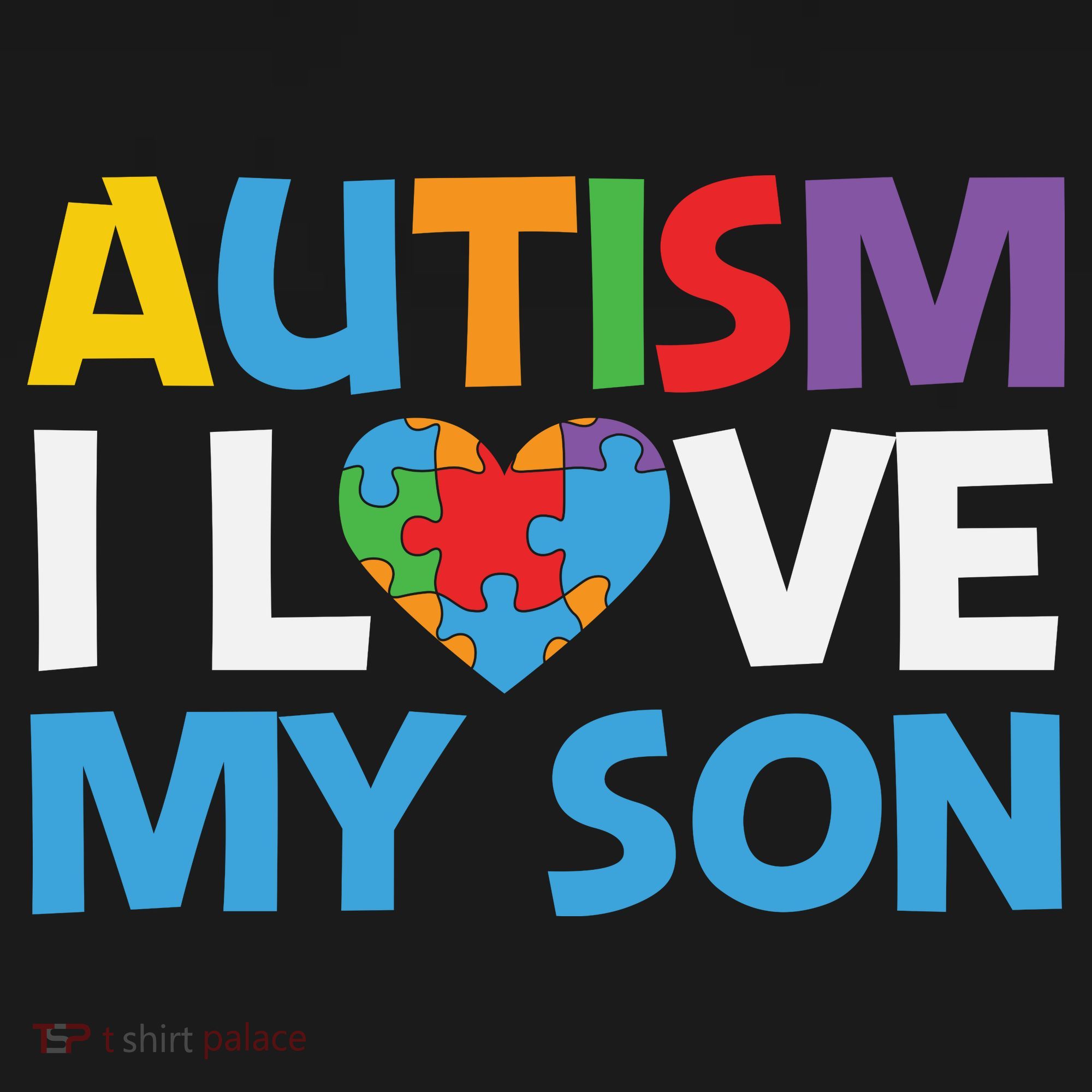 Autism Heart Love Autism Puzzle, Autism Mom Coaster