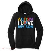 Autism Heart Love Autism Puzzle, Autism Mom Women's Hoodie thumb 0