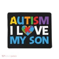 Autism Heart Love Autism Puzzle, Autism Mom Mousepad thumb 0