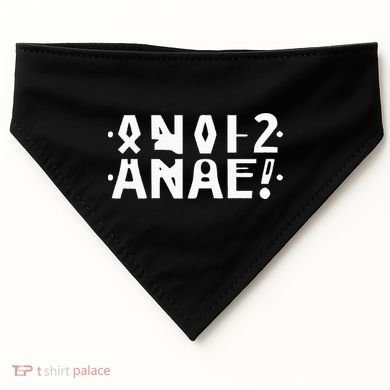 Anal Hidden Message The Original 2024 USA-Made Doggie Bandana