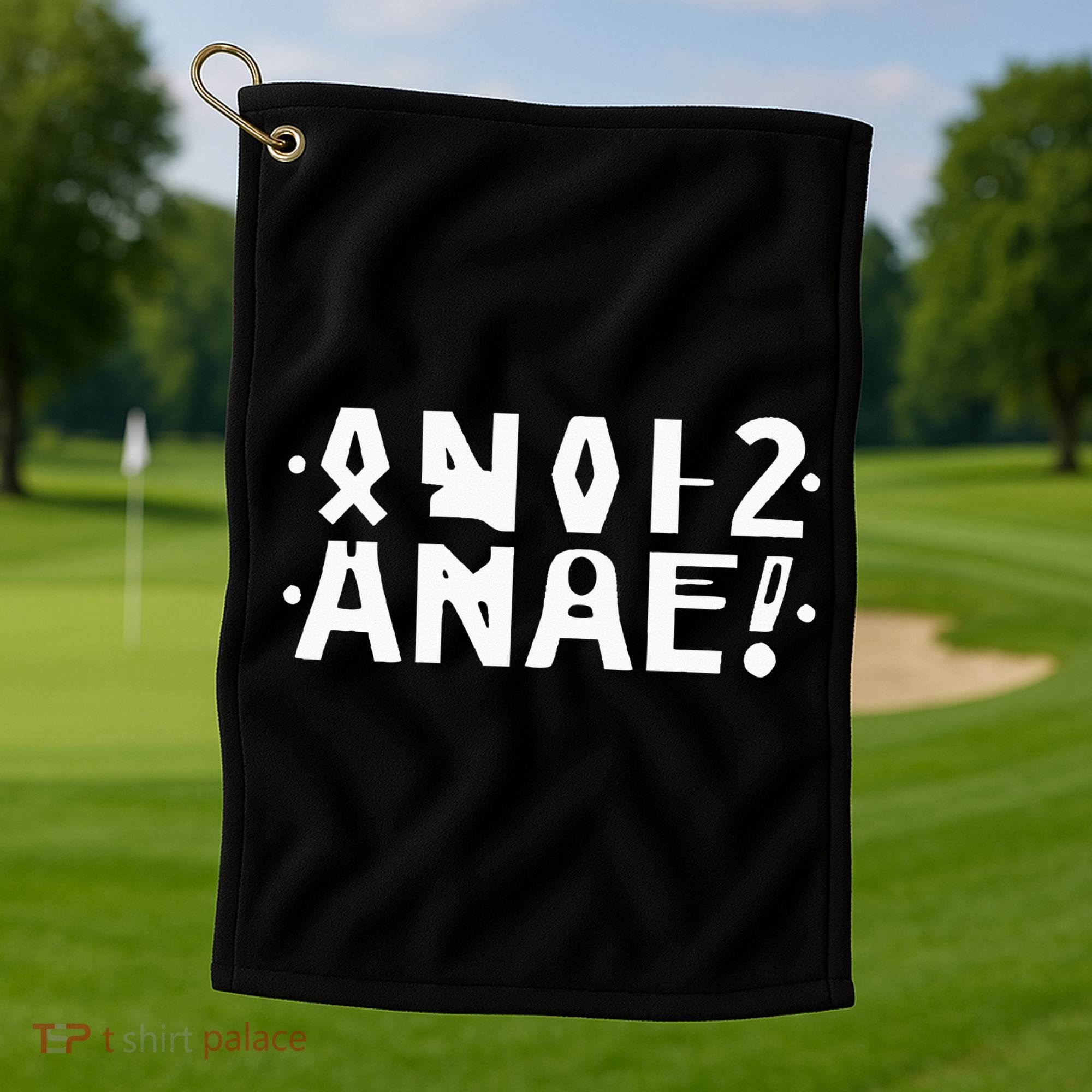 Anal Hidden Message The Original 2024 Golf Towel