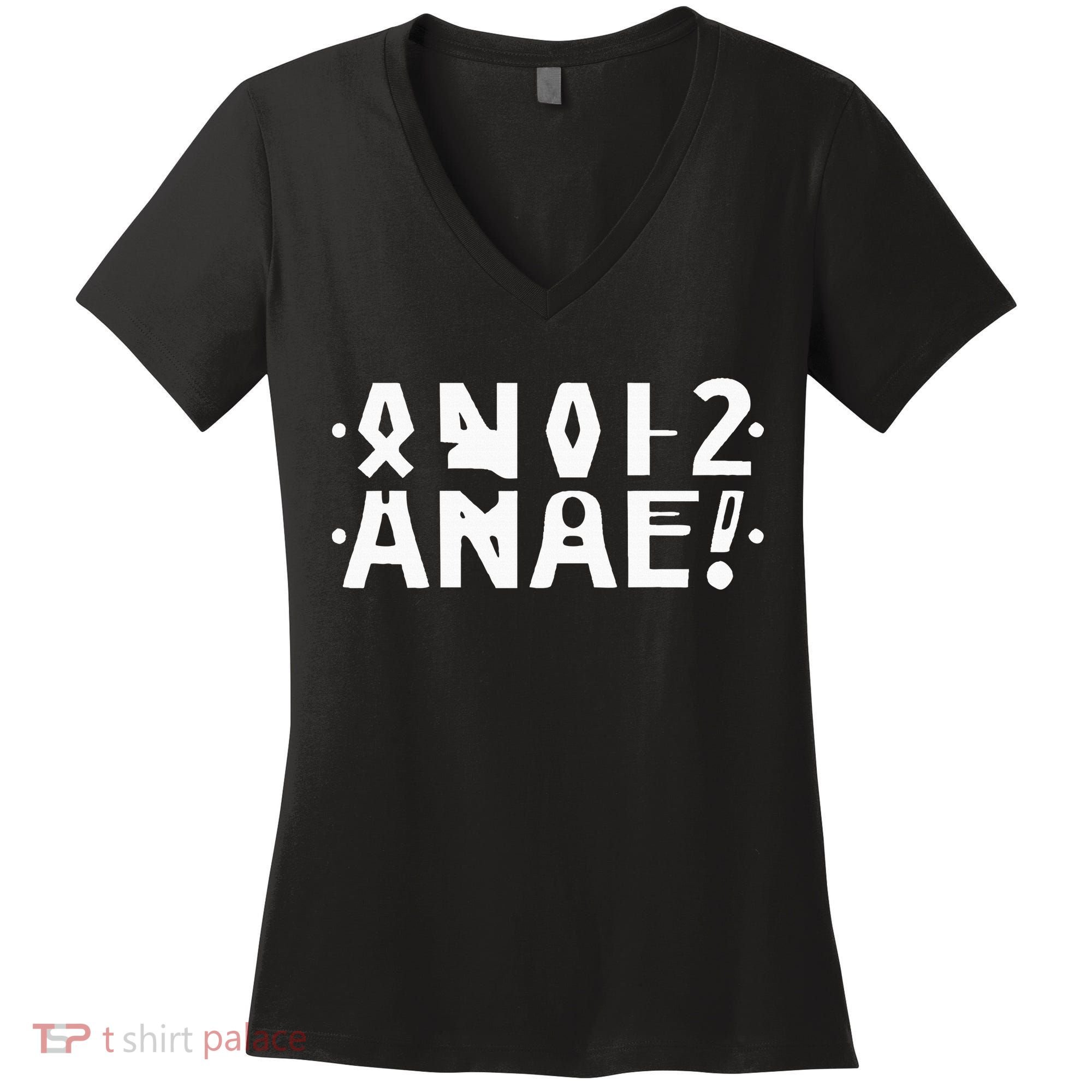 Anal Hidden Message The Original 2024 Women's V-Neck T-Shirt