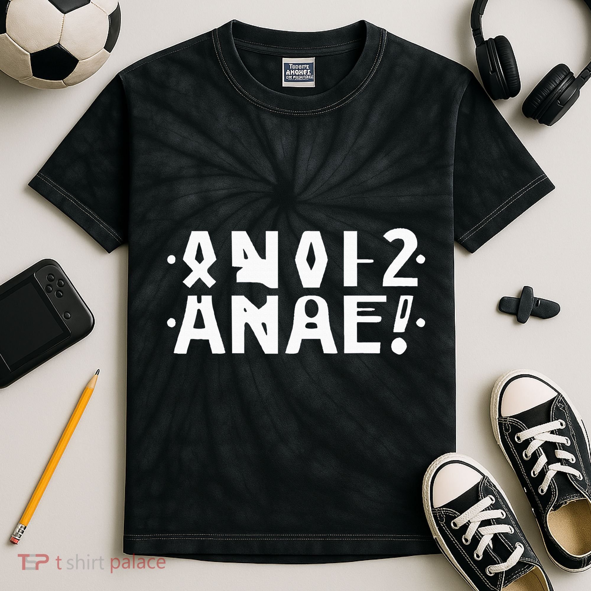 Anal Hidden Message The Original 2024 Kids Tie-Dye T-Shirt