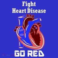 American Heart Month Go Red For Heart Disease Awareness Gift Mousepad thumb 1