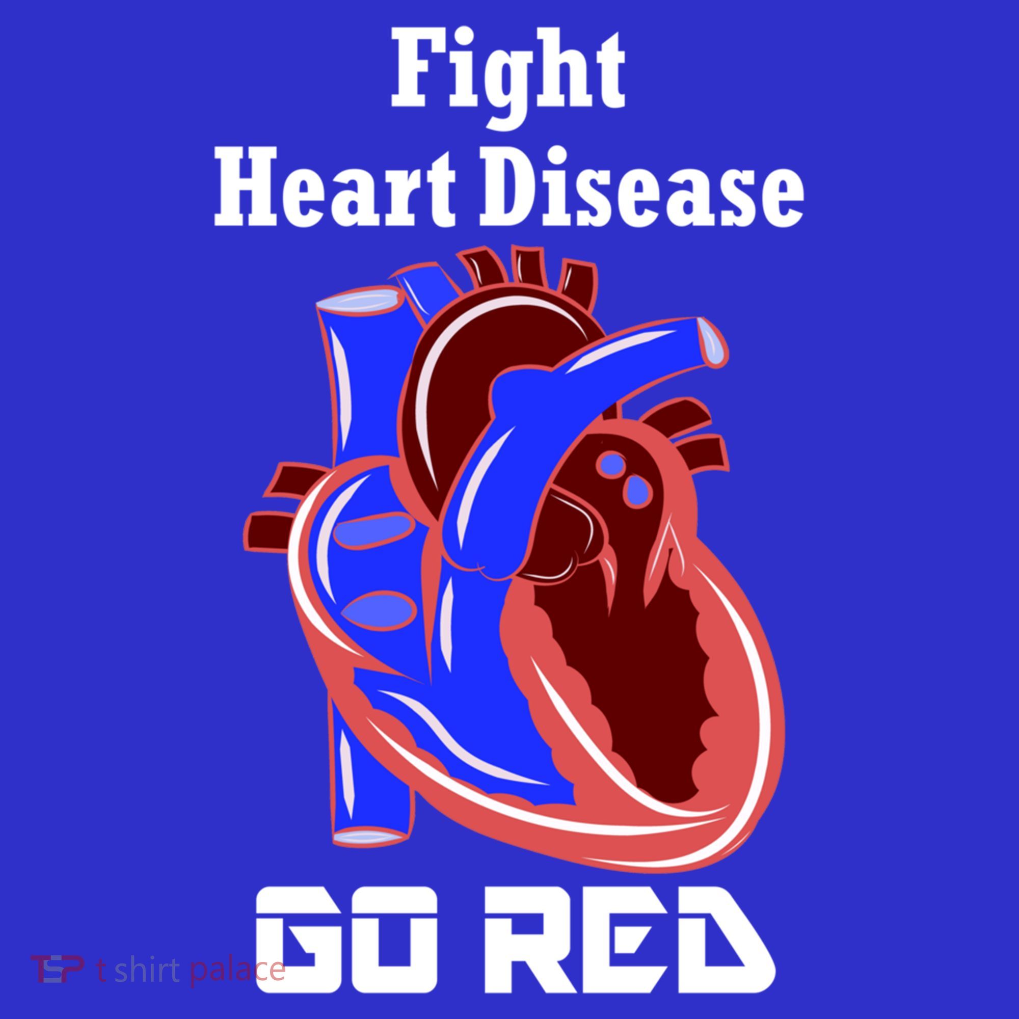 American Heart Month Go Red For Heart Disease Awareness Gift Women's Tank Top