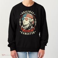 Alexander Hamilton Original Gangster 4th Of July Women's Sweatshirt thumb 0